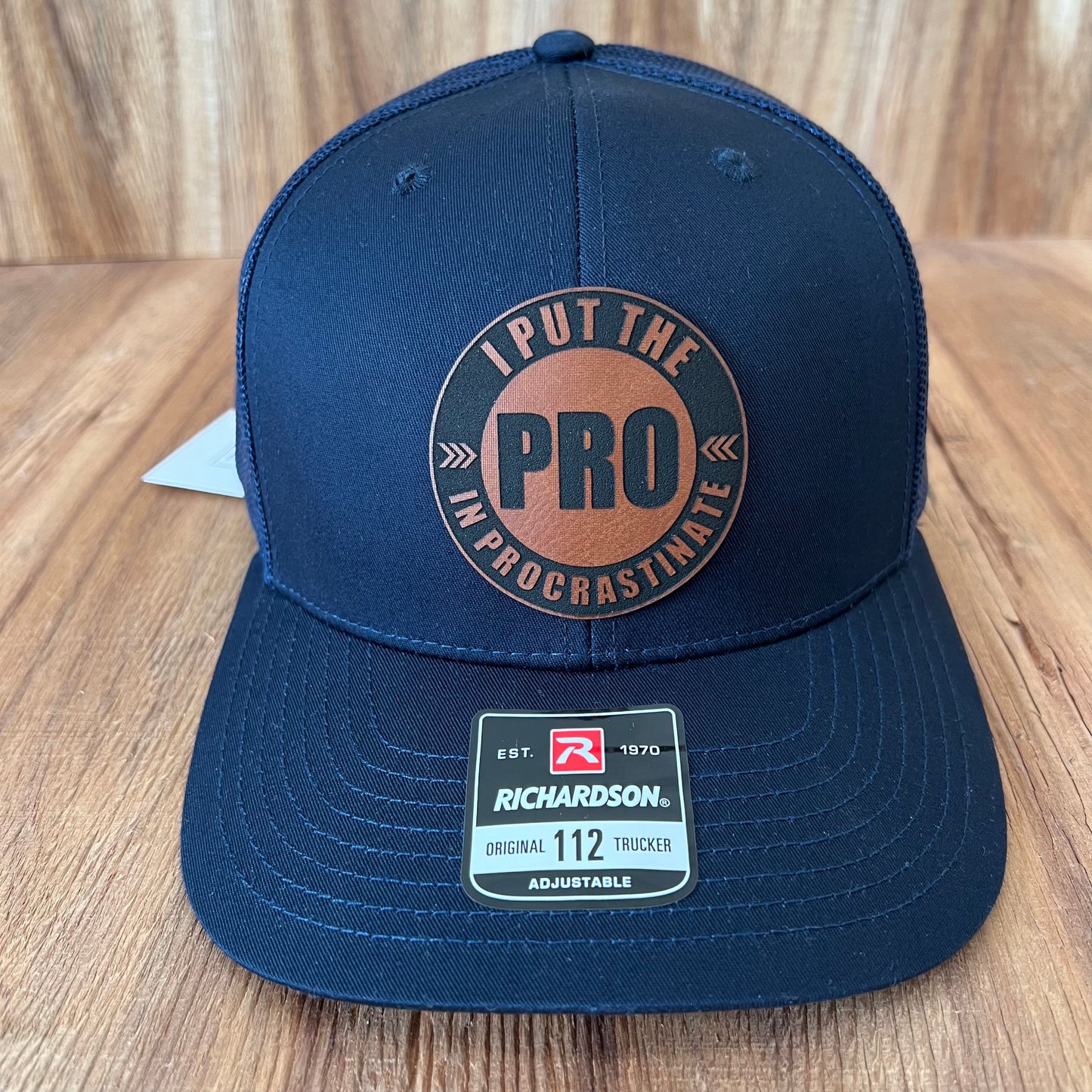 I Put The PRO In Procrastinate - Richardson 112 Trucker Hat