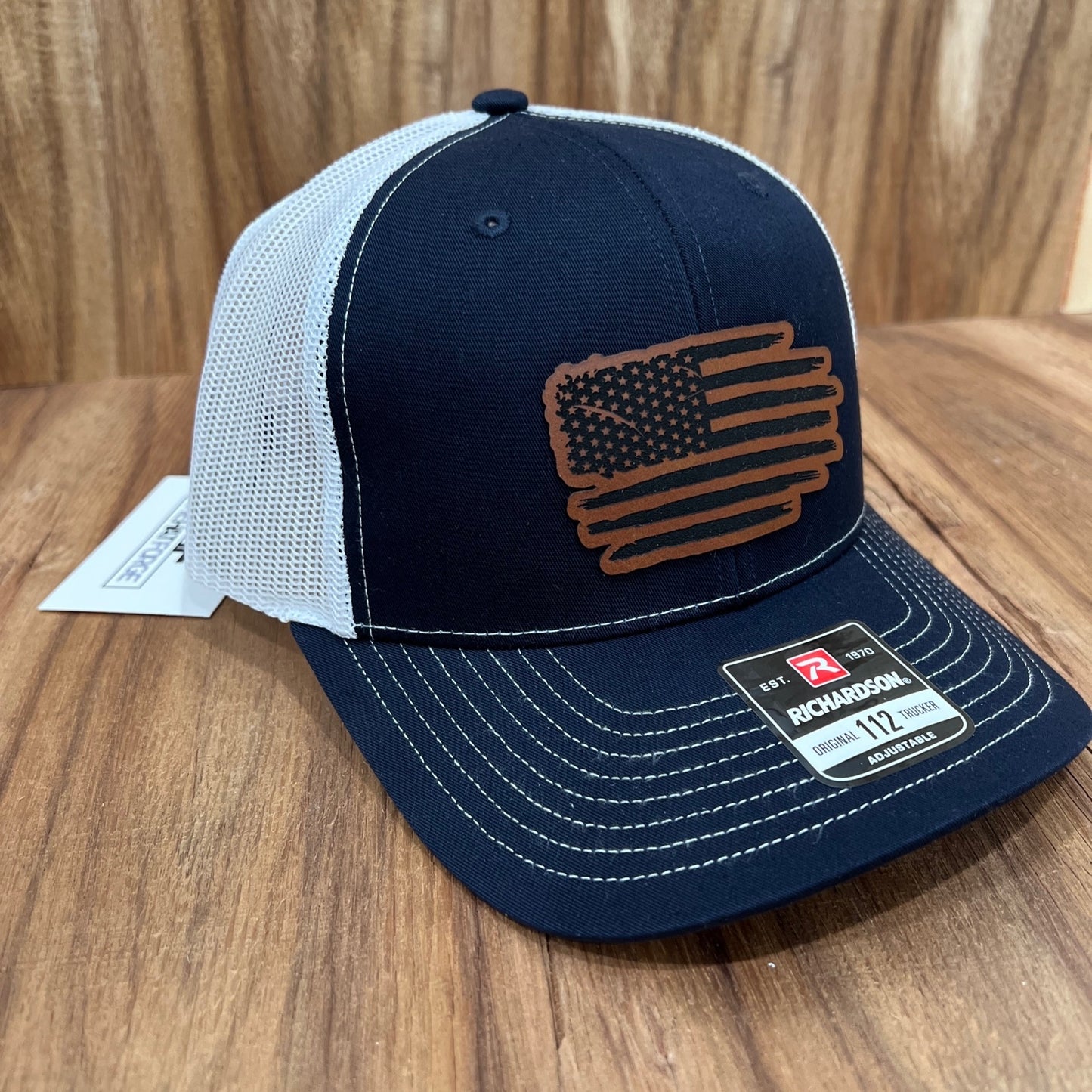 American Flag ‘Distressed’ - Richardson 112  Trucker Hat